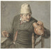 Roker patrzący do dzbanka - Cornelis Dusart — widok dzieła