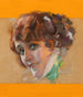 Portret Olgi Petrova - Rolf Armstrong — widok dzieła