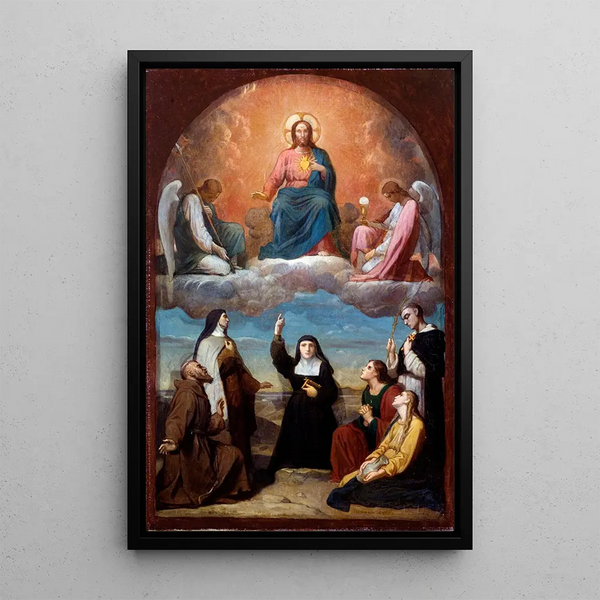 Le Sacré-Cœur - Romain Cazes — oprawiony obraz na ścianie