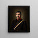 Le Lieutenant Lieber en uniforme - Roman Fekonja — oprawiony obraz na ścianie