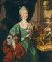 Portret szlachetnej kobiety - Szkoła Rzymu — widok dzieła