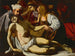 La Lamentation - Szkoła Rzymu — widok dzieła