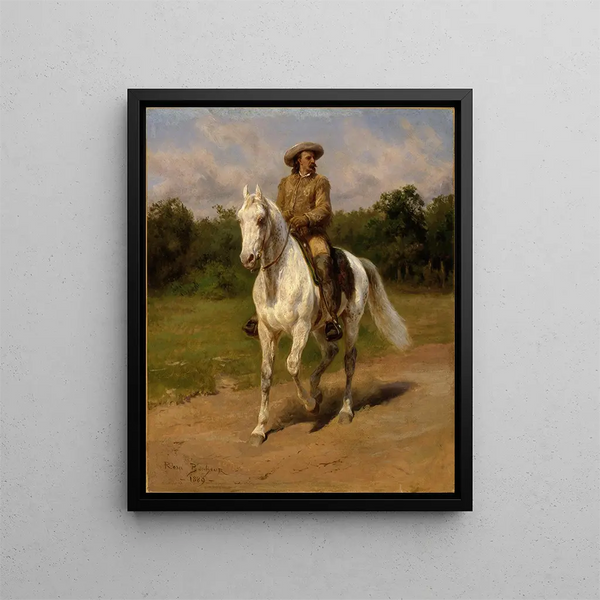 Colonel William F. Cody Buffalo Bill - Rosa Bonheur — oprawiony obraz na ścianie