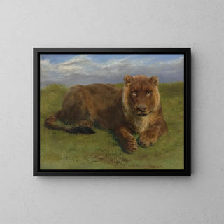 Rosa Bonheur - Lioness At Rest.webp