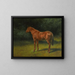 L'Automne rouge - Rosa Bonheur — oprawiony obraz na ścianie