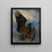 L'aigle blessé - Rosa Bonheur — oprawiony obraz na ścianie