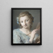 malarski - Rosalba Carriera — oprawiony obraz na ścianie