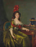 Portret damy - Rose-Adélaïde Ducreux — widok dzieła