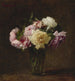 Reprodukcja obrazu Róże w wazonie - Henri Fantin-Latour