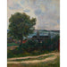 Reprodukcja obrazu Rouen, kościół Saint-Ouen - Paul Gauguin
