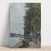 Reprodukcja obrazu Trasa wzdłuż Sekwany w Saint-Mammès - Alfred Sisley