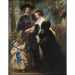 Reprodukcja obrazu Rubensa, jego żony Heleny Fourment i ich syna Fransa - Peter Paul Rubens