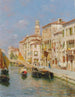 Kanał w Wenecji - Rubens Santoro — widok dzieła