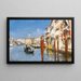 Le Grand Canal avec le pont du Rialto, Venise - Rubens Santoro — oprawiony obraz na ścianie