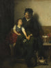 z babcią i jej kotami - Rudolf Epp — widok dzieła