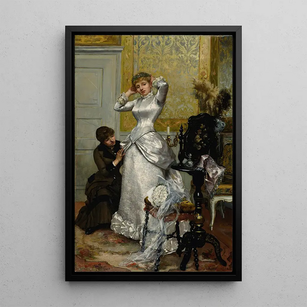 Habillage de la mariée - Rudolf Ernst — oprawiony obraz na ścianie