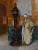 Dbaj o lampę - Rudolf Ernst — widok dzieła