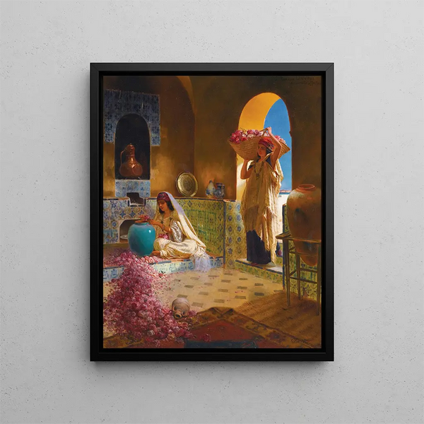 Les parfumeurs - Rudolf Ernst — oprawiony obraz na ścianie