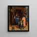 wiernych w buddyjskim sanktuarium - Rudolf Ernst — oprawiony obraz na ścianie
