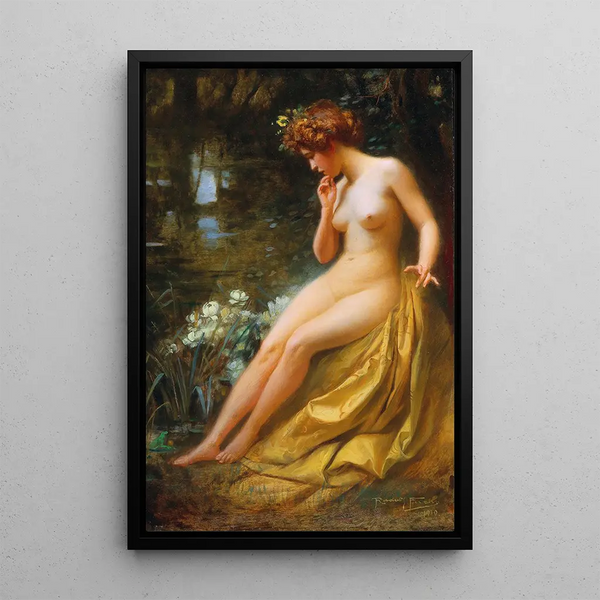 Le Roi Grenouille - Rudolf Fuchs — oprawiony obraz na ścianie