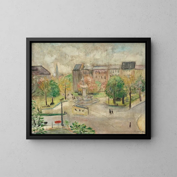 Place Ltzow - Rudolf Grossmann — oprawiony obraz na ścianie