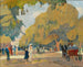 Aleja w Hyde Park - Rudolf Hellwag — widok dzieła