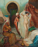 Scena z haremu - Rudolf Jelinek — widok dzieła
