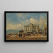 L'Hôtel de ville à Gmunden - Rudolf von Alt — oprawiony obraz na ścianie