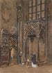 wnętrza kościoła - Rudolf von Alt — widok dzieła