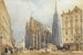 Stephansplatz - Rudolf von Alt — widok dzieła