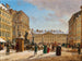 Nowy rynek w Wiedniu zimą - Rudolf von Alt — widok dzieła