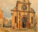 Katedra św. Jakuba w Szybeniku w Dalmacji - Rudolf von Alt — widok dzieła