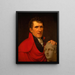 Portret Antonio Canova - Rudolph Suhrlandt — oprawiony obraz na ścianie