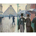 Reprodukcja obrazu Rue de Paris, temps de pluie - Gustave Caillebotte