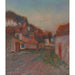 Reprodukcja obrazu Rue de Village - Edgar Degas