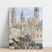 Reprodukcja obrazu Rue de l’Épicerie, Rouen - Camille Pissarro