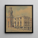 Rue de l'État et de la Chapelle, New Haven - Henry Austin — oprawiony obraz na ścianie