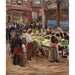 Reprodukcja obrazu Ulica żydowska w Amsterdamie - Max Liebermann
