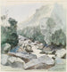 Ruisseau de montagne à Cachoeira do Marmello - Ferdinand Keller — widok dzieła