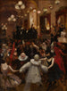 Bal maskowy - Rupert Bunny — widok dzieła