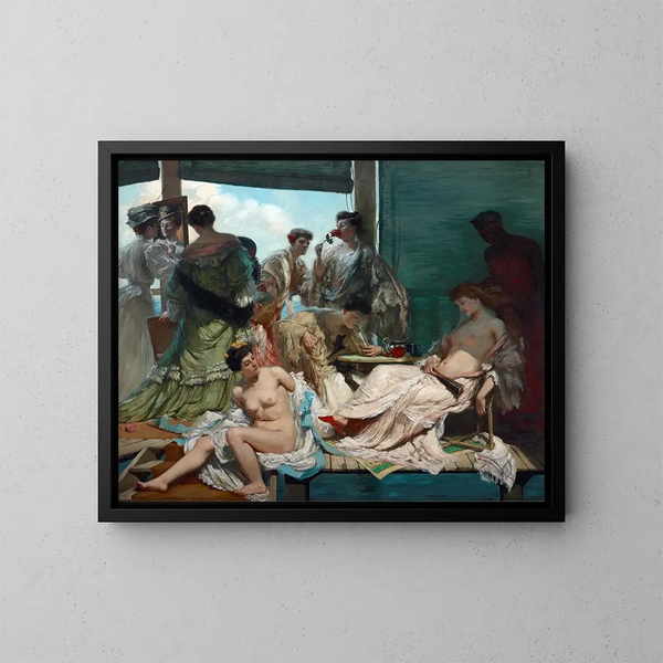 Lato - Rupert Bunny — oprawiony obraz na ścianie