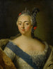 Portret Elżbiety Pietrownej - Szkoła rosyjska — widok dzieła
