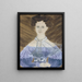 Mlle Emeline Parker z Lowell w stanie Massachusetts - Ruth Whittier Shute — oprawiony obraz na ścianie
