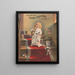 Bonjour, compliments de Ferd Neumer - Sackett Wilhelms Litho — oprawiony obraz na ścianie