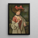 La rose promise - Sackett Wilhelms Litho — oprawiony obraz na ścianie