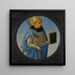 Święty Augustyn - Bartolomeo di Giovanni — oprawiony obraz na ścianie