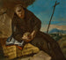 Święty Franciszek w medytacji - Francesco Zugno — widok dzieła