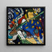 Reprodukcja obrazu Święty Jerzy - Wassily Kandinsky