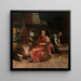Saint Luc - Frans Floris — oprawiony obraz na ścianie