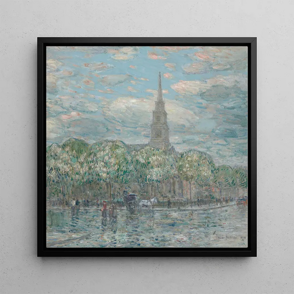 Saint-Marc dans le Bowery - Childe Hassam